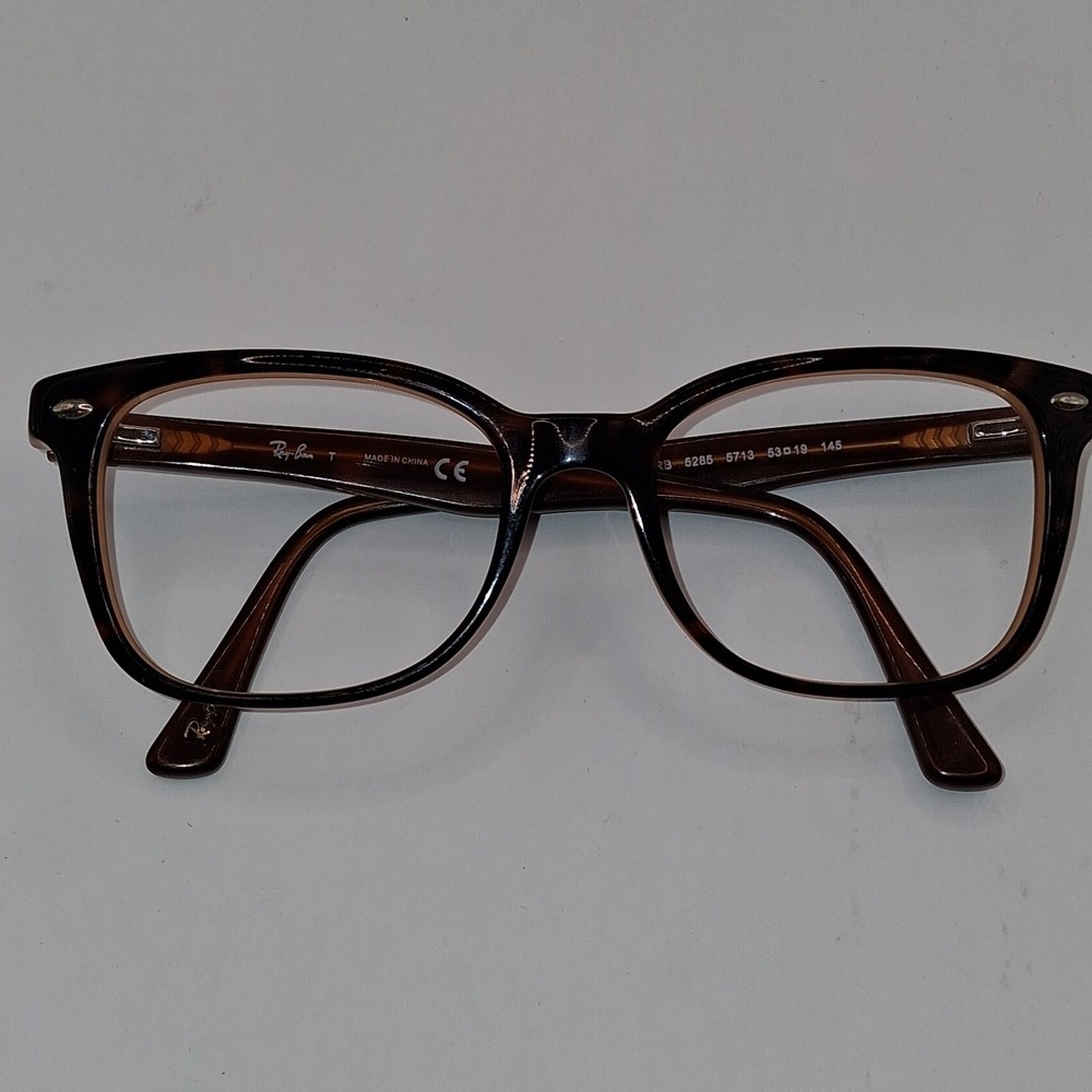Ray-Ban RB 5265 Eyeglass Frames 53-19-145 Brown Tortoise 5713
